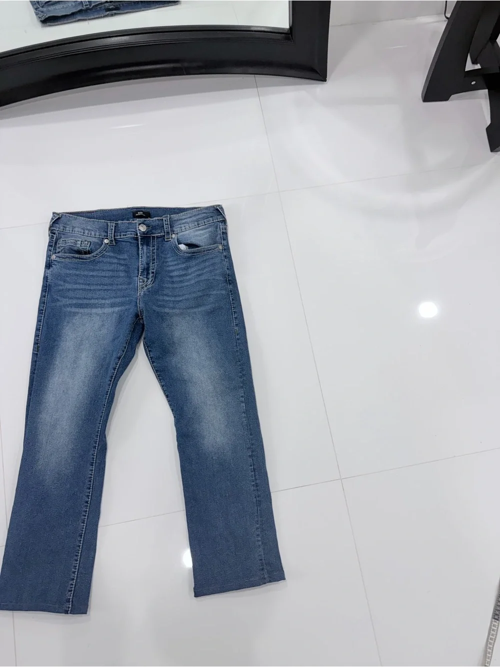 Vintage True Religion Ricky Relaxed Straight Jeans